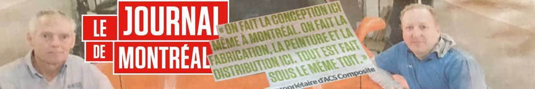 Article d'ACS Composite dans le Journal de Montreal; Ancien fournisseur de GM vole de ses propres ailes.