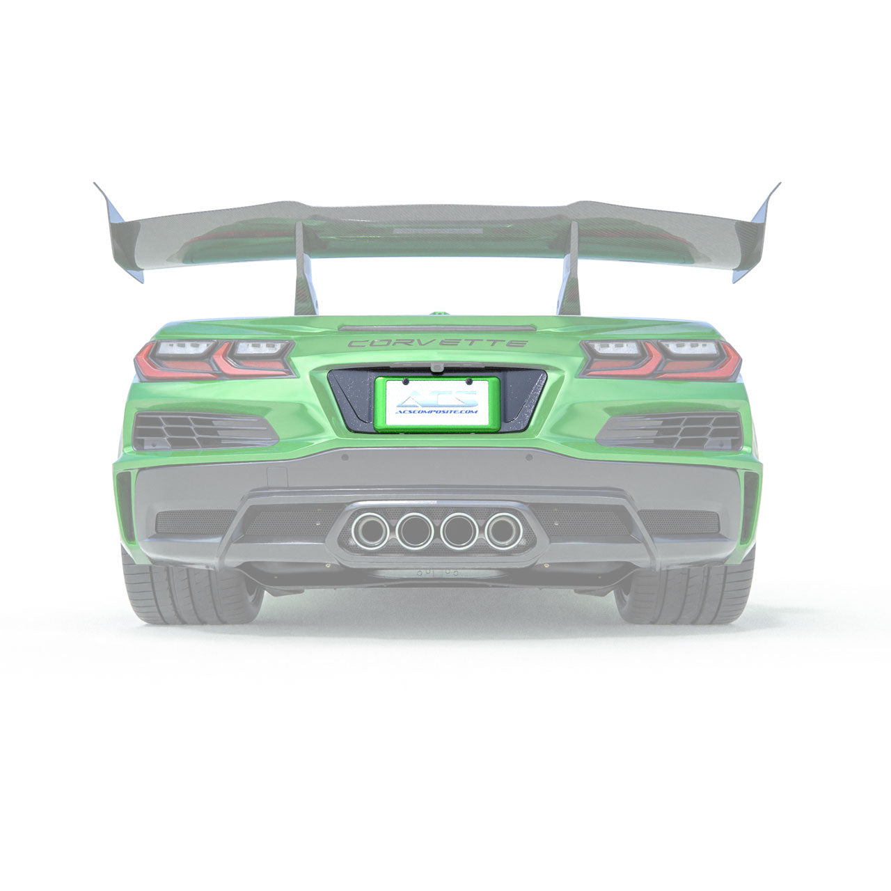 C89,C90スリーブ、プレマ License Plate Filler Panel | C8 Corvette ZR1| Carbon Flash