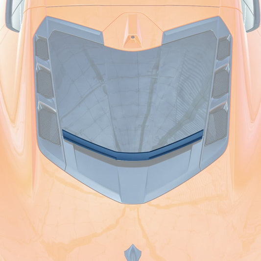 C8 Coupe Rear Window Spoiler