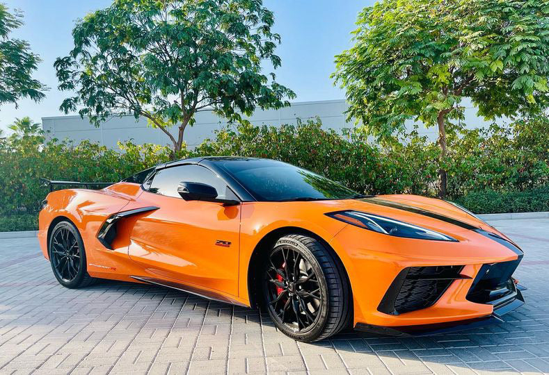 Amar Ps 2022 Corvette Stingray 3LT in amplify-orange-tint