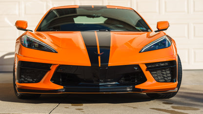 Bryan unknowns 2023 Corvette Stingray 2LT in amplify-orange-tint