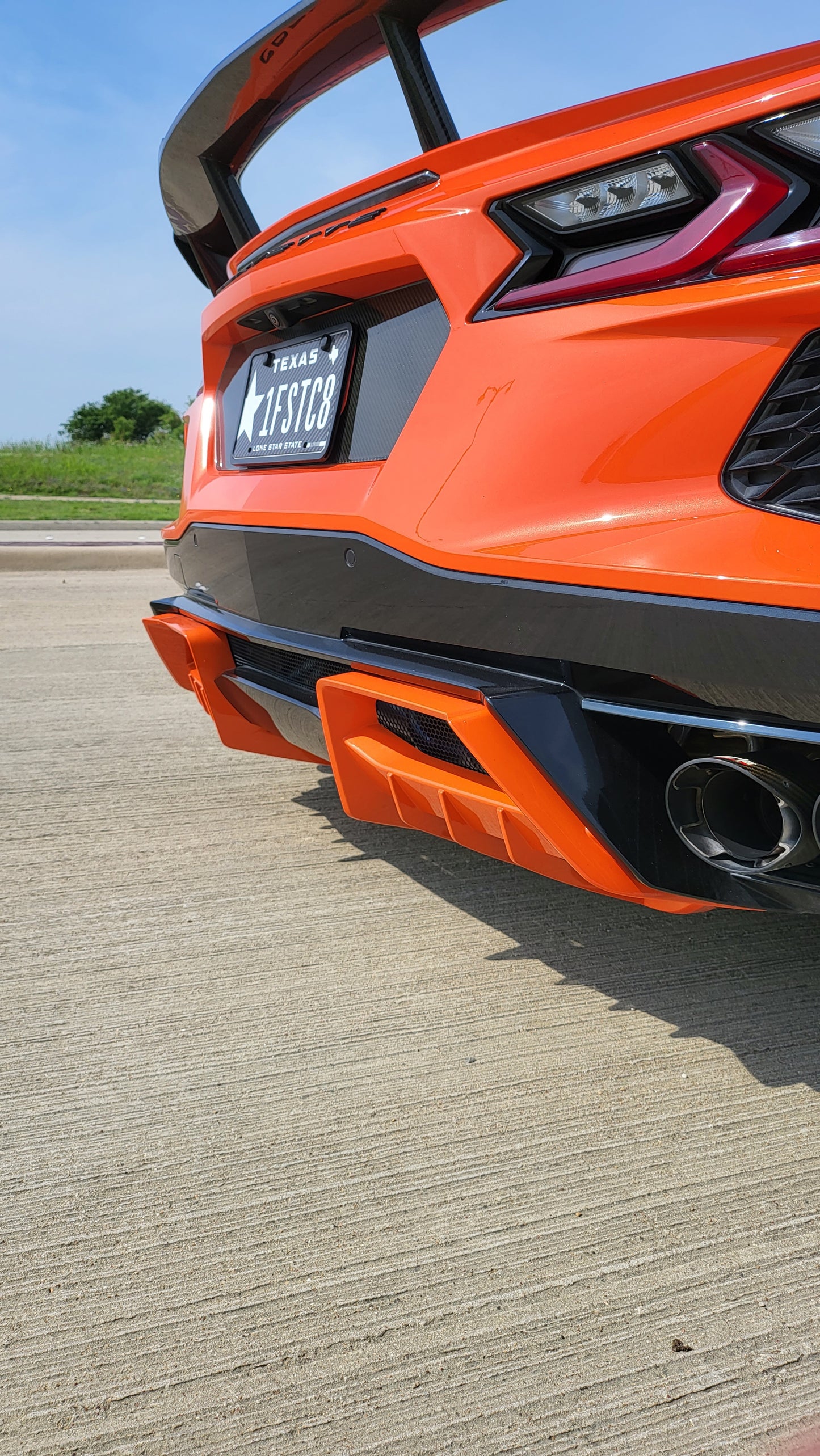 Carlos Ms 2021 Corvette Stingray 3LT in sebring-orange-tintcoat