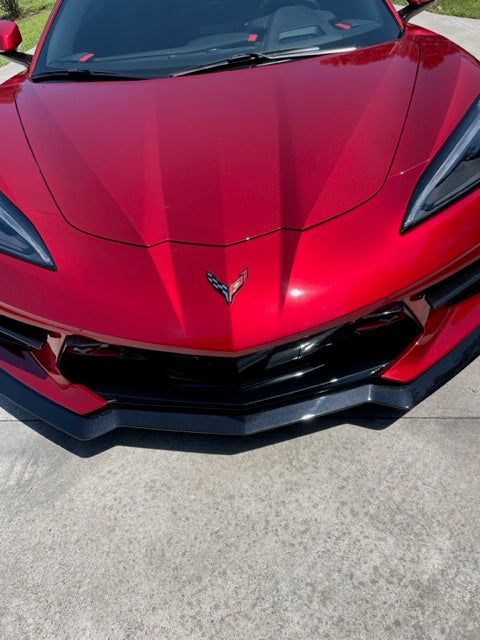 Dave Cs 2021 Corvette Stingray 1LT in red-mist-metallic-tintcoat