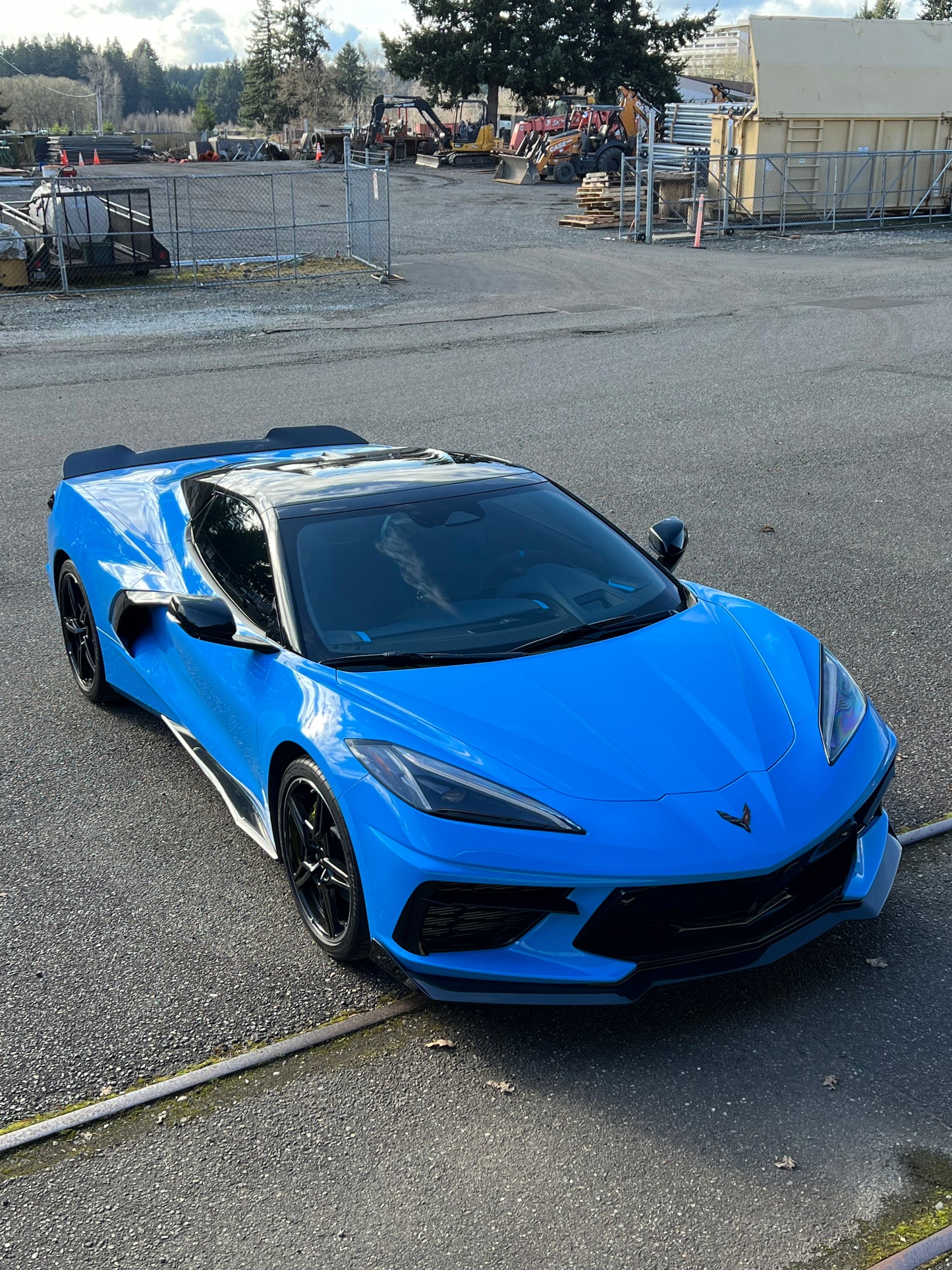 Alexs 2024 Corvette Stingray 3LT in rapid-blue