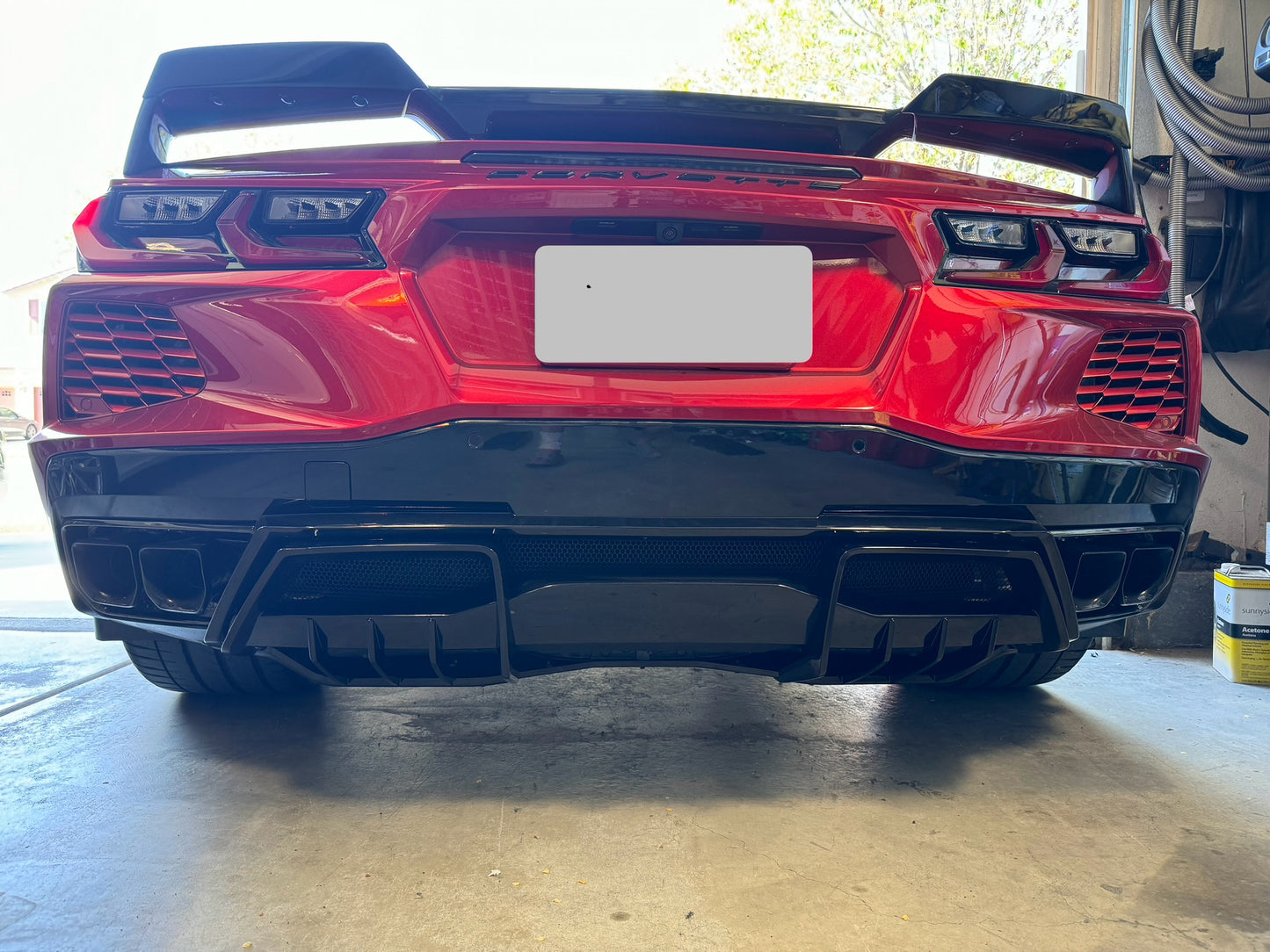 ACS Composite customer review image for C8 Stingray Diffuser Insert