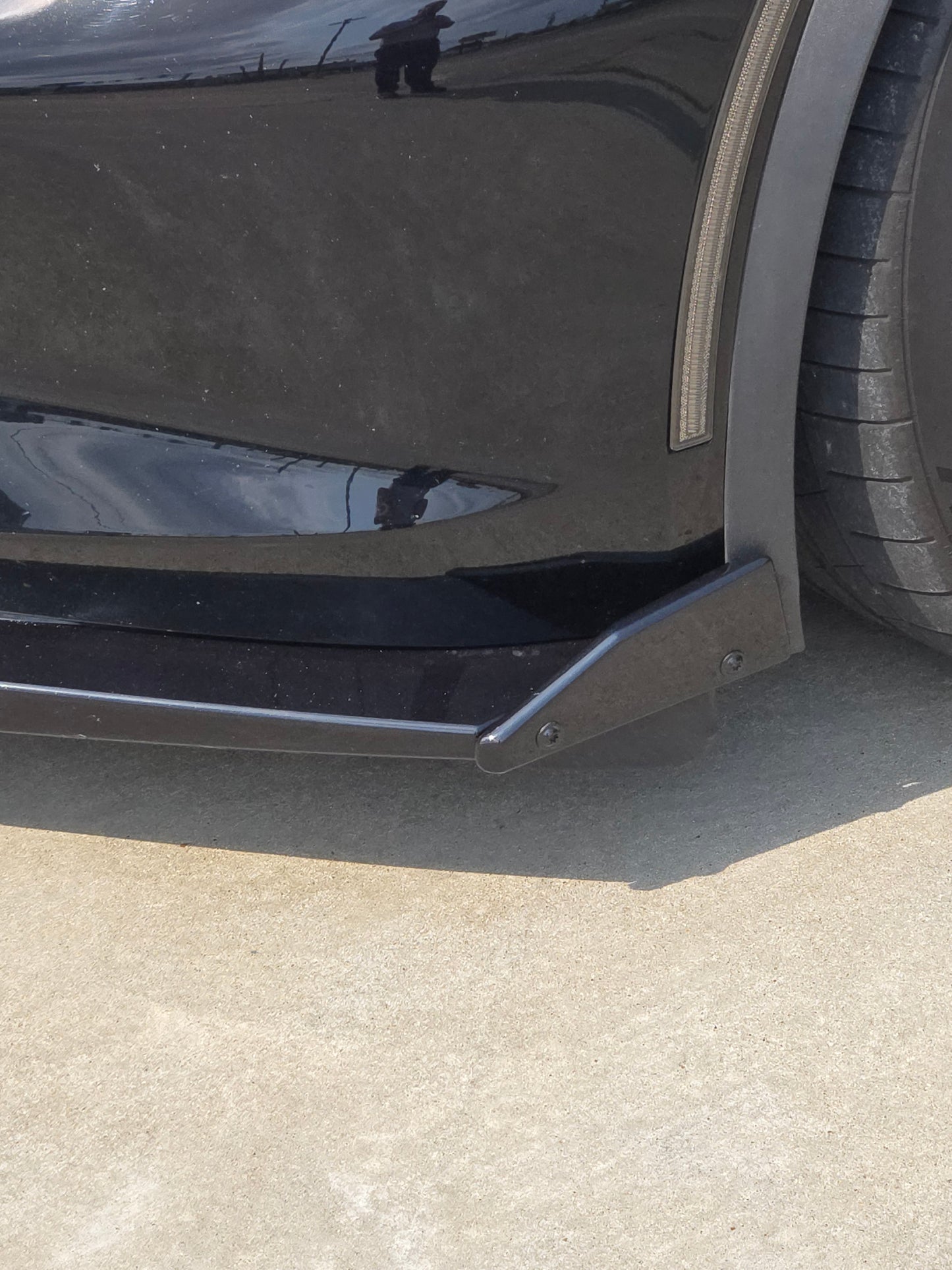 ACS Composite customer review image for Z06 Splitter