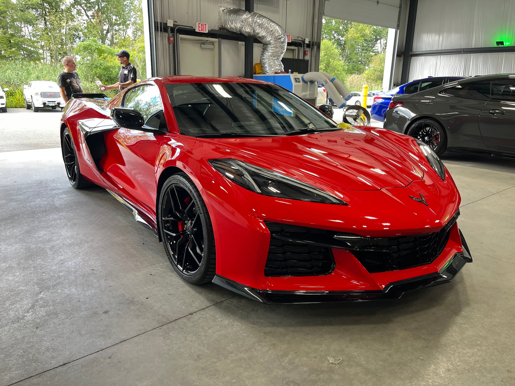 ACS Composite customer review image for C8 Z06 Z07 E-Ray Front Splitter