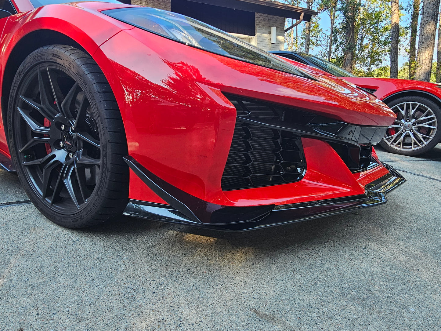 ACS Composite customer review image for C8 Z06 Z07 E-Ray Front Splitter