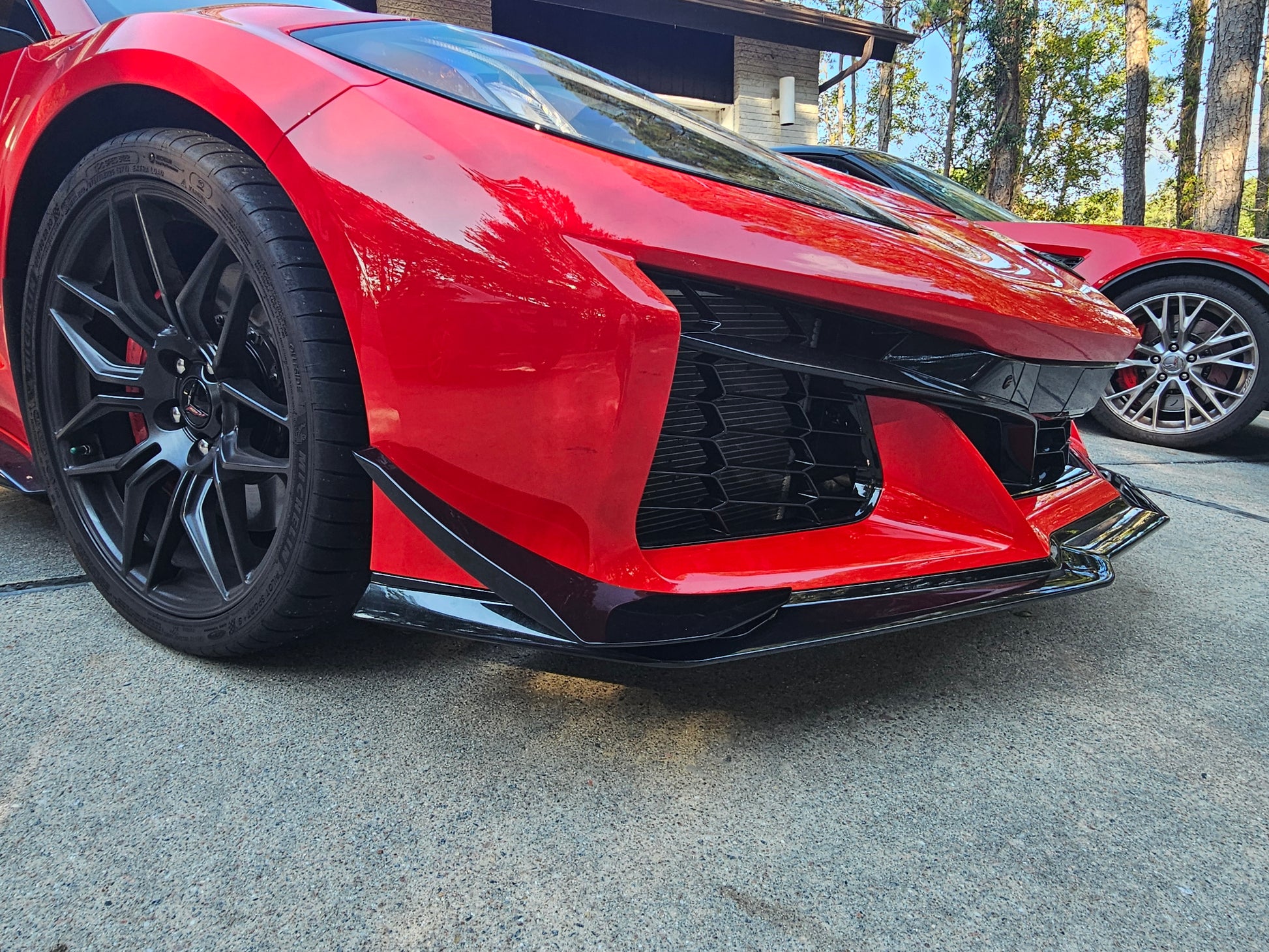 ACS Composite customer review image for C8 Z06 Z07 E-Ray Front Splitter