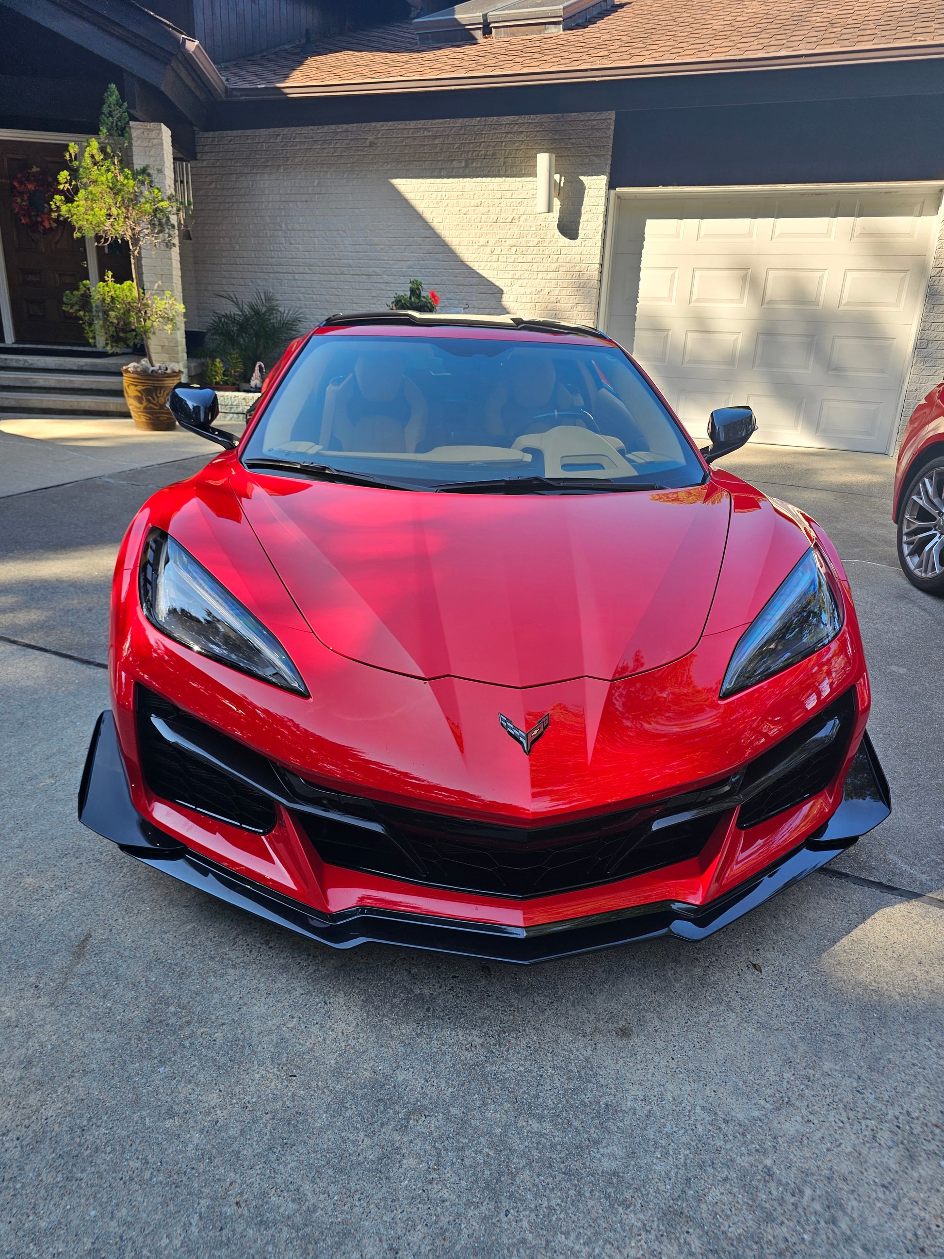 ACS Composite customer review image for C8 Z06 Z07 E-Ray Front Splitter