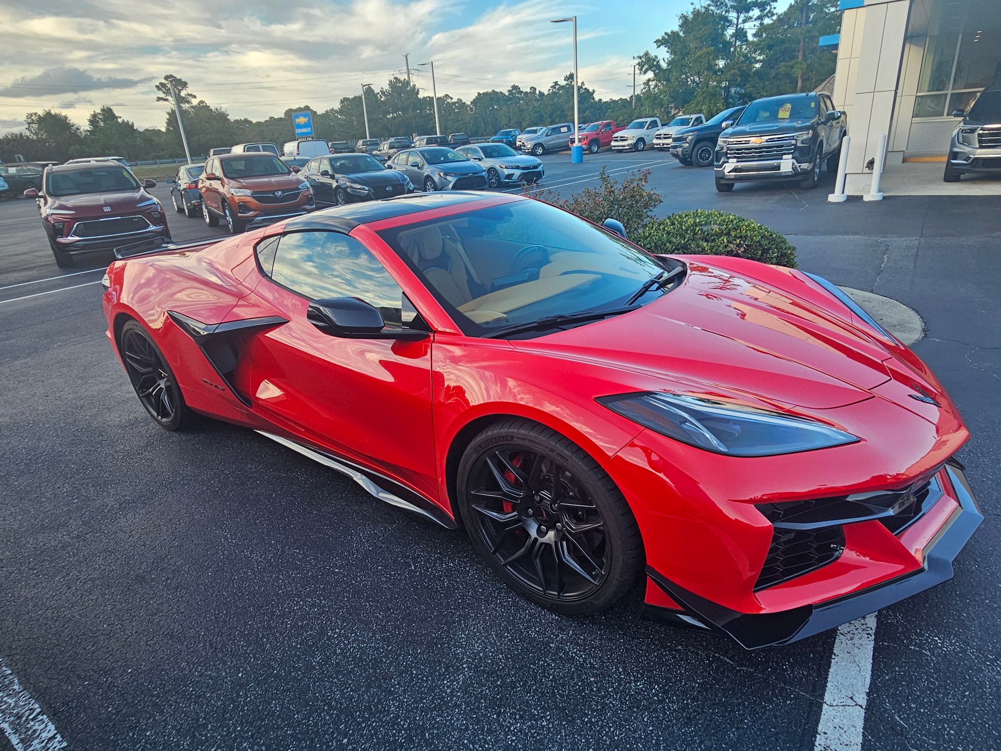 ACS Composite customer review image for C8 Z06 Z07 E-Ray Front Splitter
