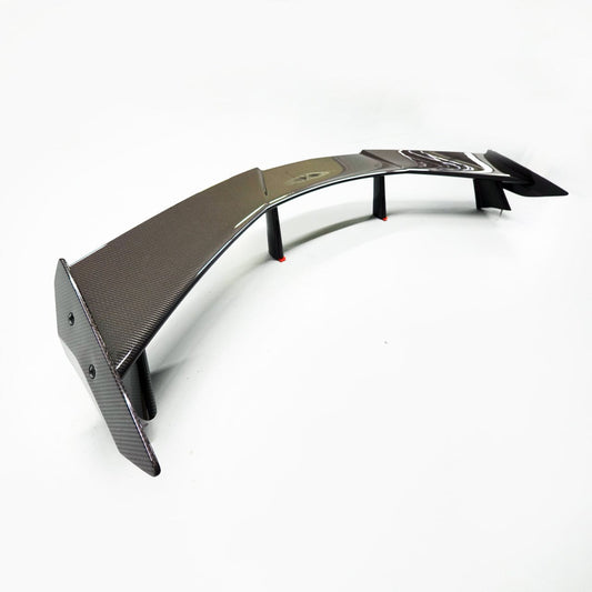 ACS Composite C8 Visible Carbon Fiber High Wing Spoiler, SKU nan, enhances aerodynamics and traction of your Corvette.