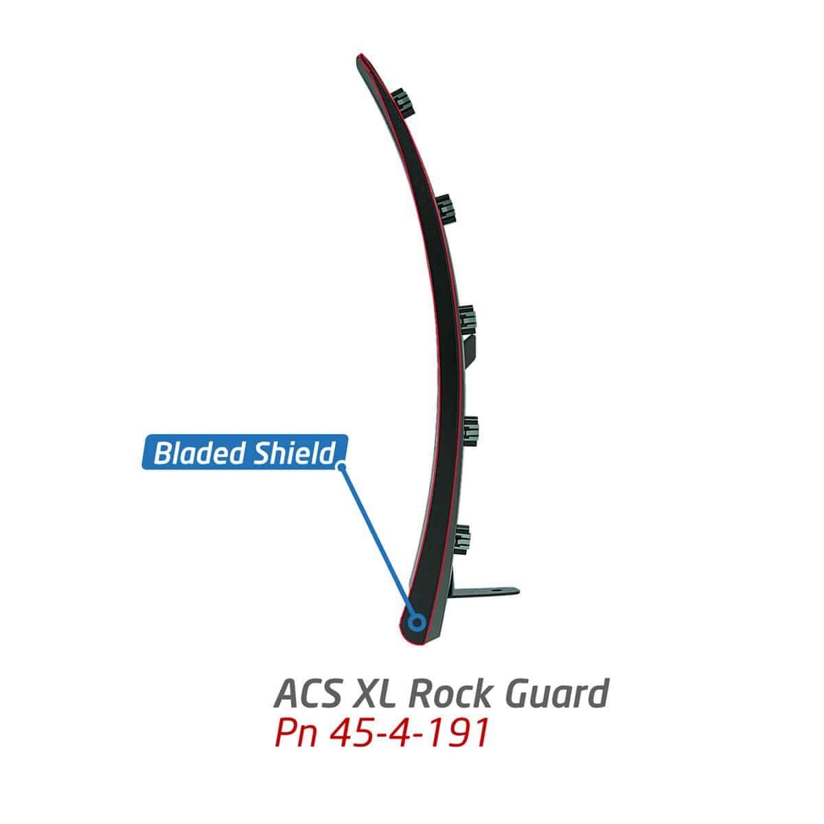 ACS Composite C7 XL Front Wheel Rock Guards Mudflaps [45-4-191|45-4-193]CFZ for Corvette ZR1, Z06, Grand Sport, & Stingray
