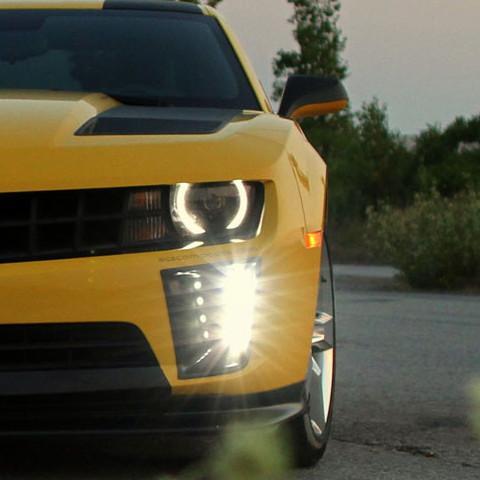 ACS Composite Eagle-T2 LED Fog Light Kit for Camaro 2010-2013 (SKU: 33-4-083) - Powerful and Durable Lighting Upgrade.