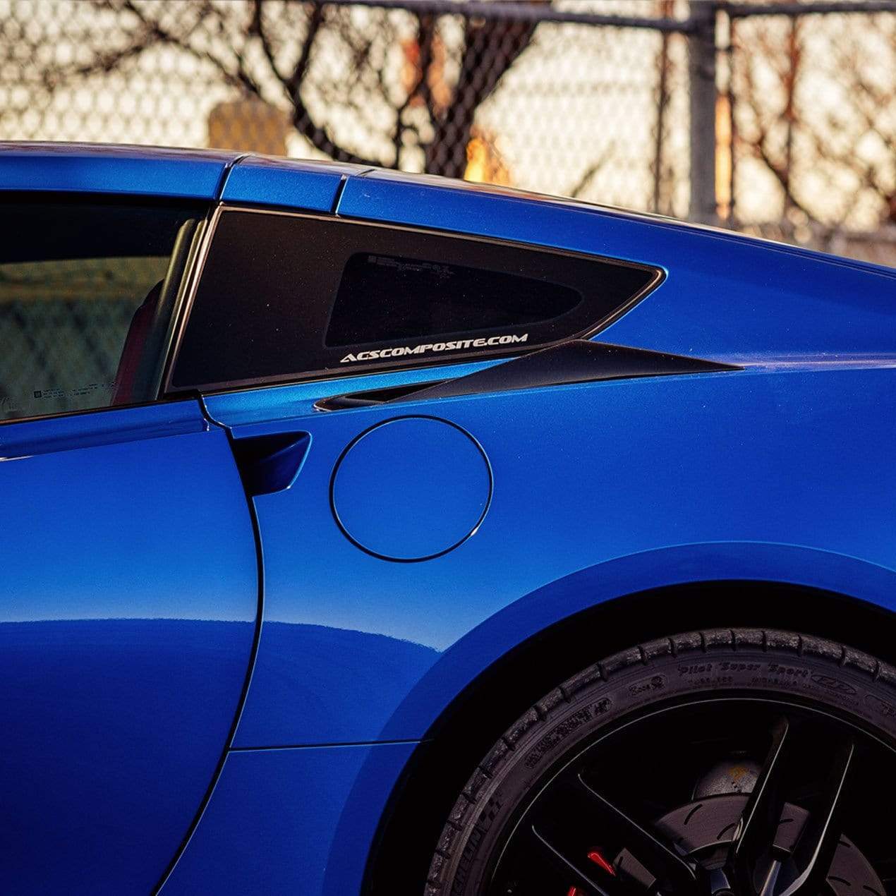 ACS Five1 Rear Quarter Intake Port for C7 Corvette | 45-4-011 CFZ | Boosts airflow & enhances aesthetics.