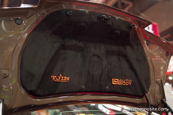 ACS Composite 2010-2015 Coupe Rear Deck Lid Cover, SKU 33-4-069 PRM, paintable trunk liner made from RTM composite material, no LED lights, no dual carbon stripes, no emblem.