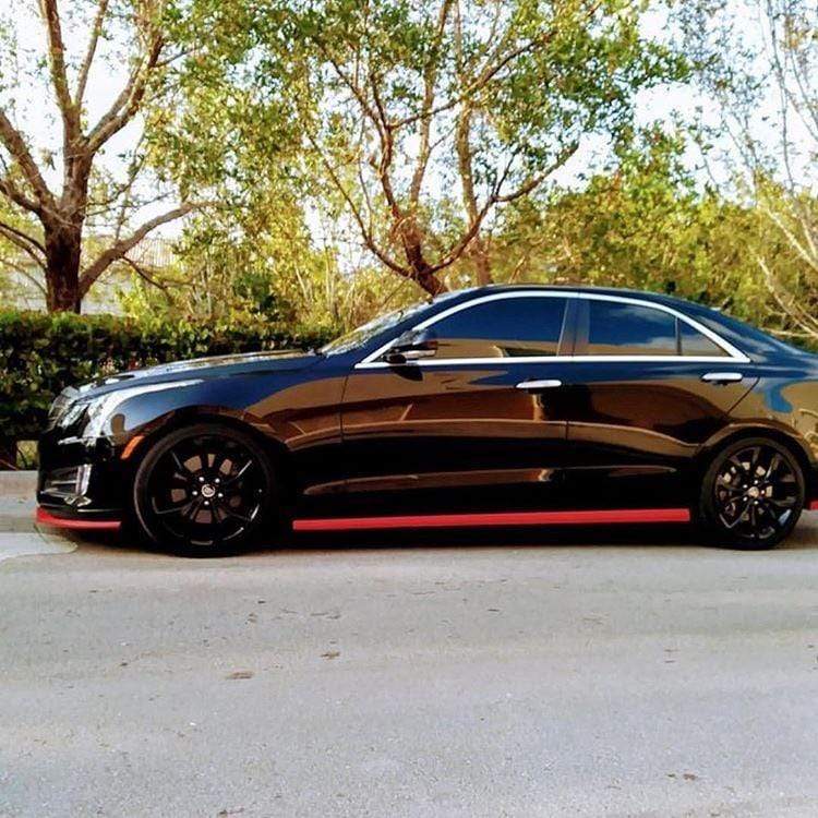 ACS Composite Side Rockers for Cadillac ATS, made from RTM composite material, SKU 44-4-003 PRM