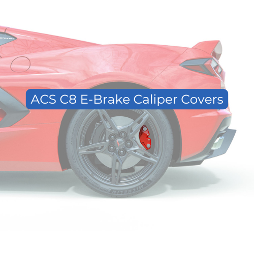 NEW Product Release: C8 Corvette E-Brake Caliper Covers