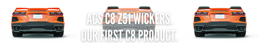 Our first Chevrolet Corvette C8 Product! ACS C8 Z51 Wickers.