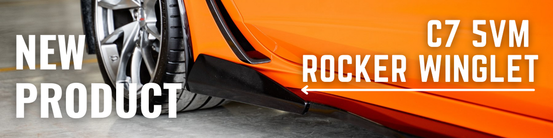 THE C8 5VM WINGLET LOOKALIKE FOR THE C7: HOW TO INSTALL THE C7 5VM ROCKER WINGLET