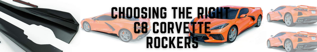 Choosing the Best C8 Corvette Side Rocker Skirts for your Midengine Corvette