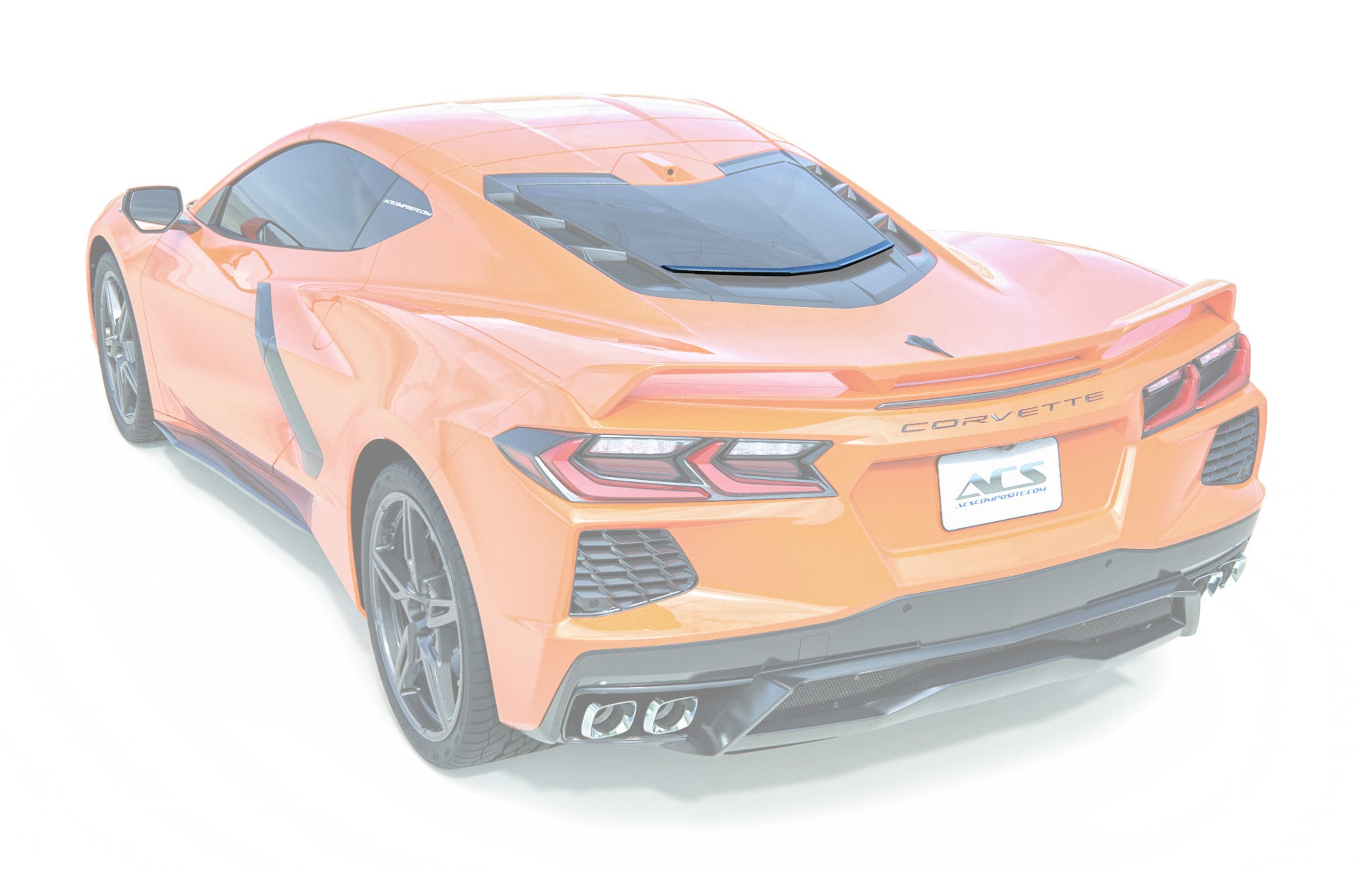 NEW MOD: C8 Corvette Coupe Rear Window Spoiler – ACS Composite