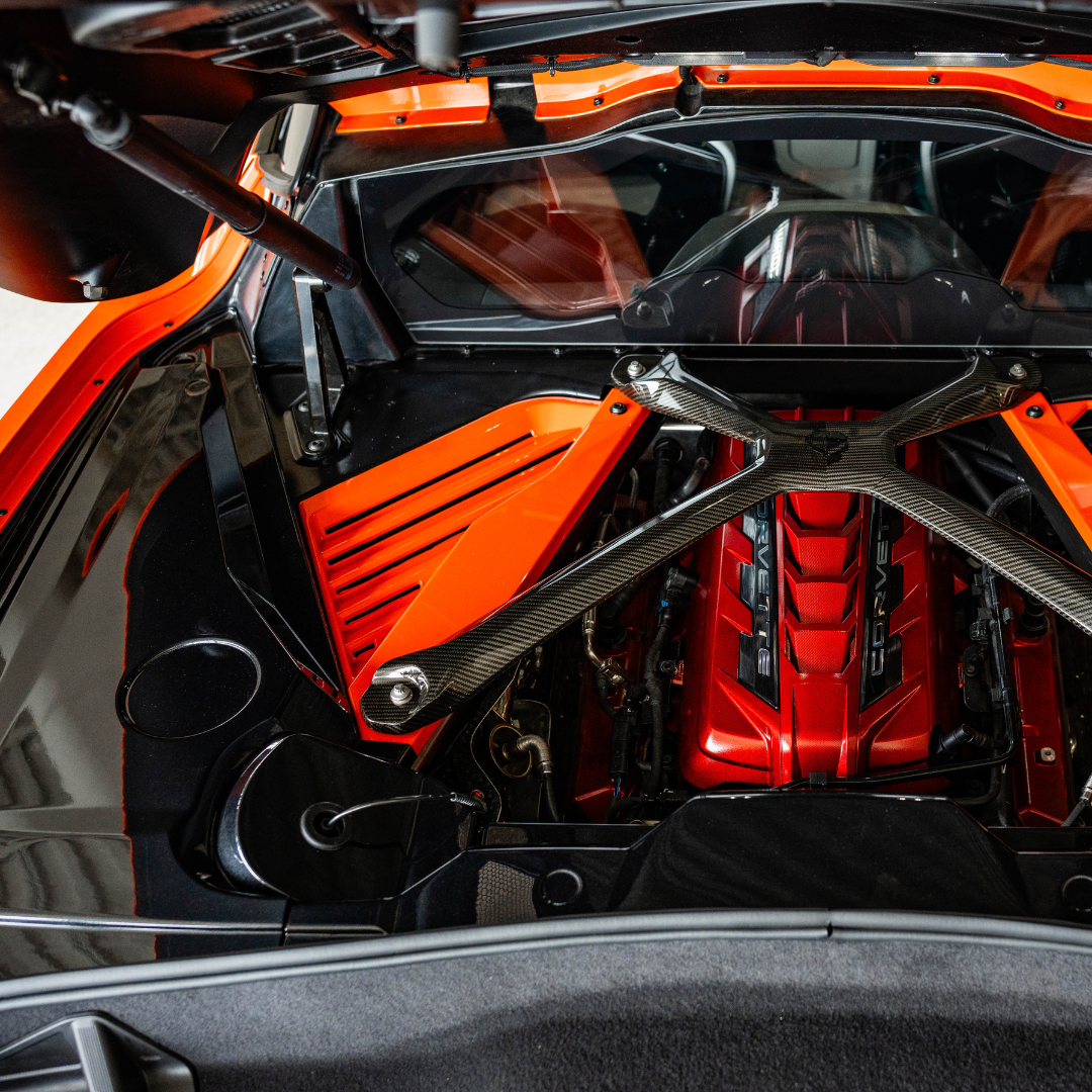 C8 Coupe Engine Compartment Overlay