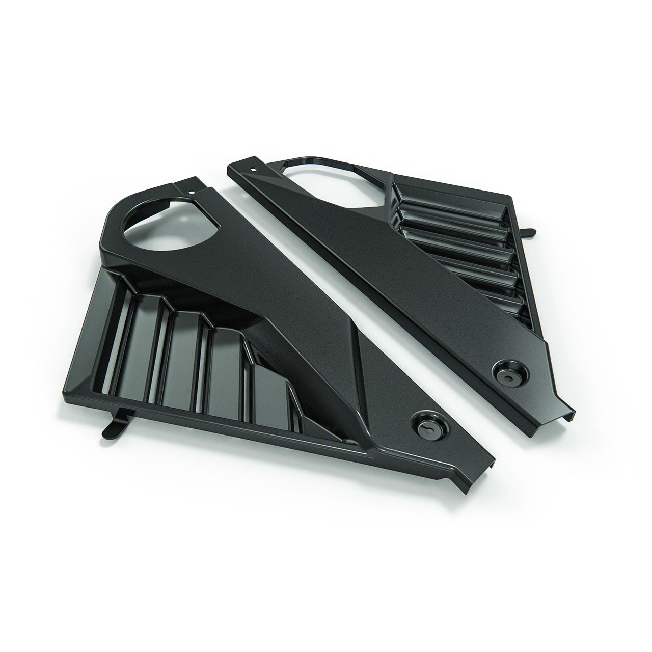 Panneaux de moteur à persiennes du coupé C8