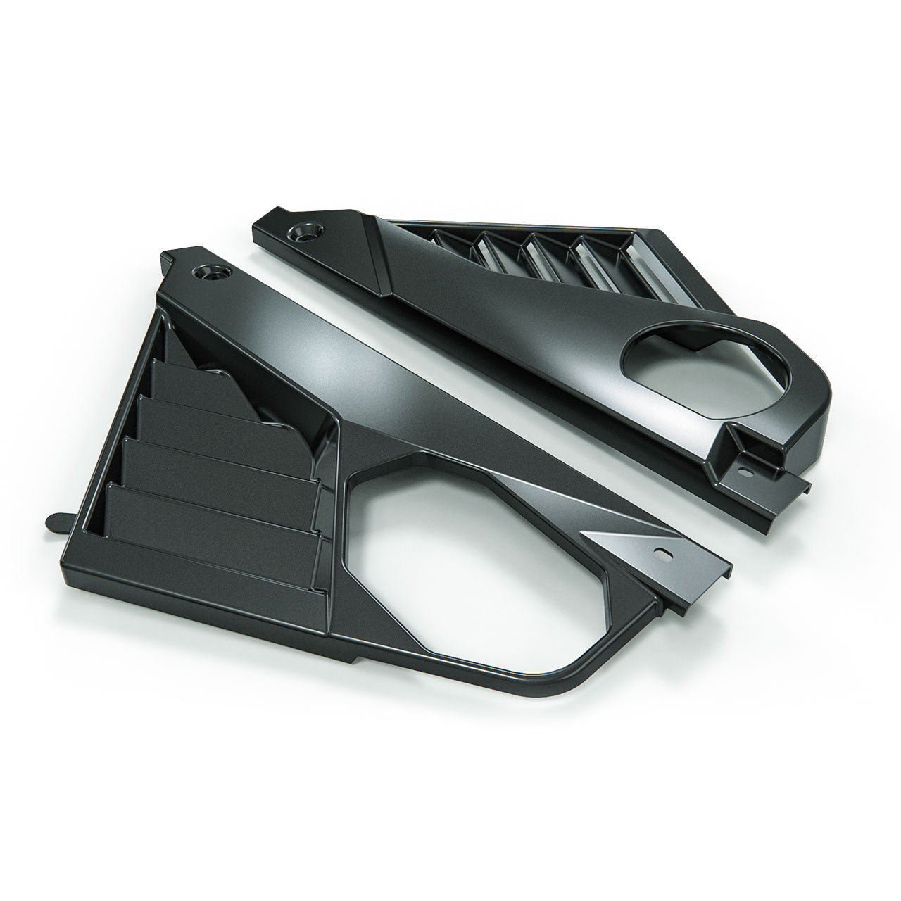 Panneaux de moteur à persiennes du coupé C8