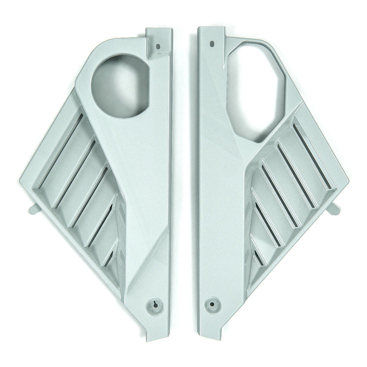 Panneaux de moteur à persiennes du coupé C8