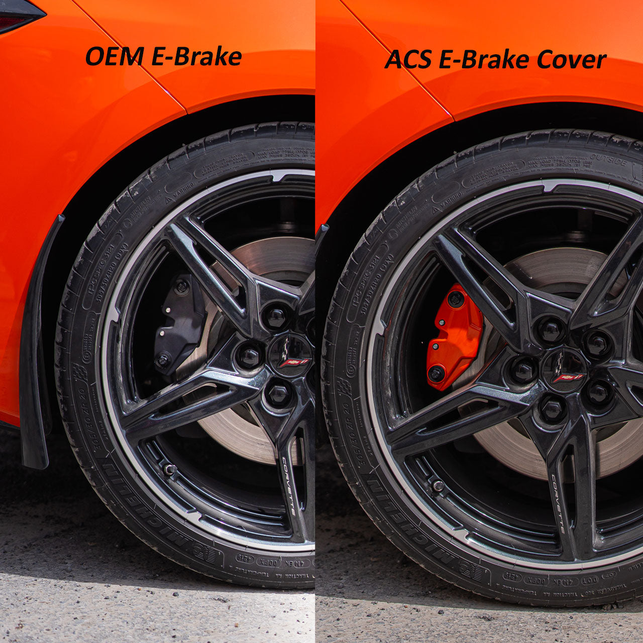 C8 Stingray E-Brake Caliper Cover