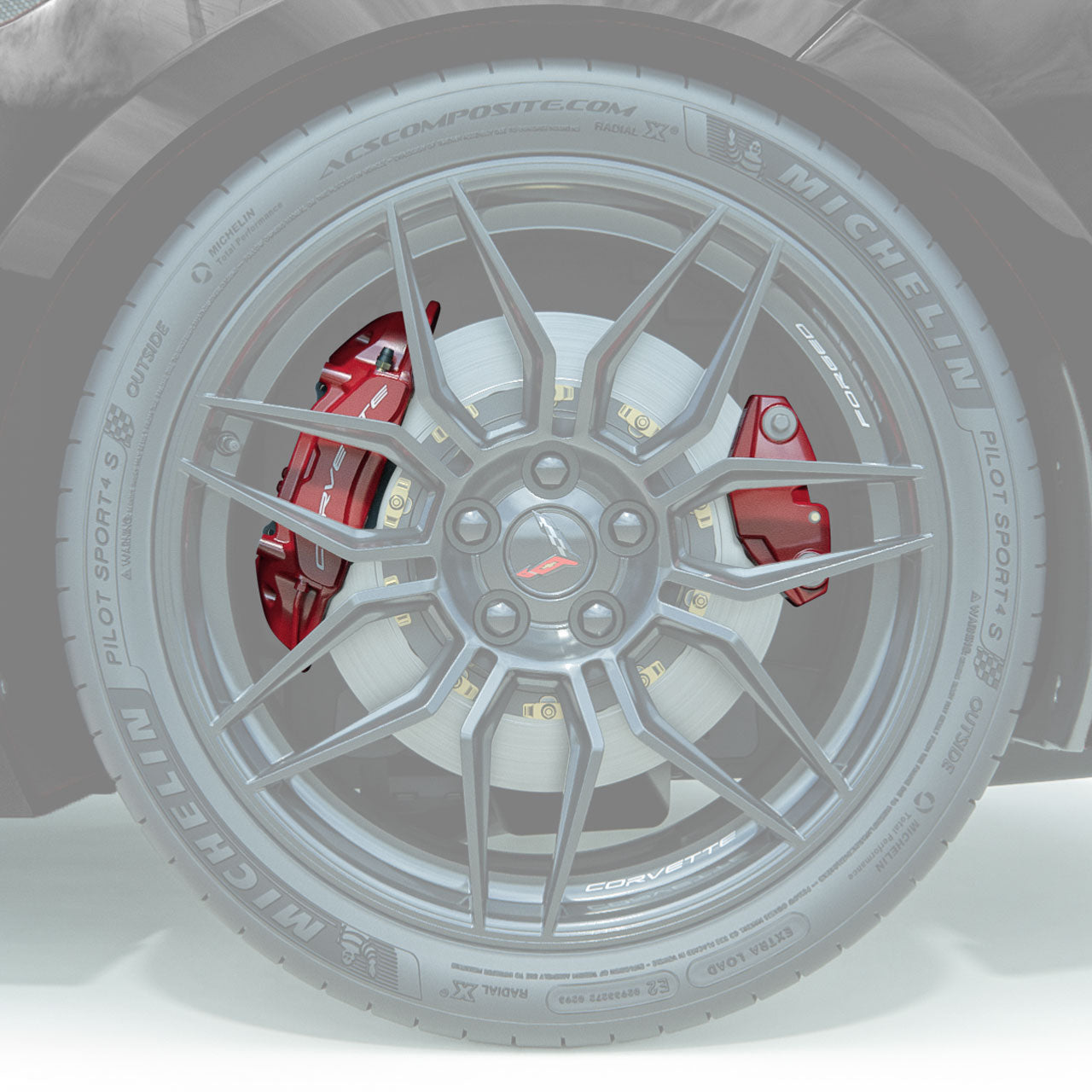 C8 ZR1 Z06 E-ray Grand Sport E-Caliper Cover (PRE-ORDER)