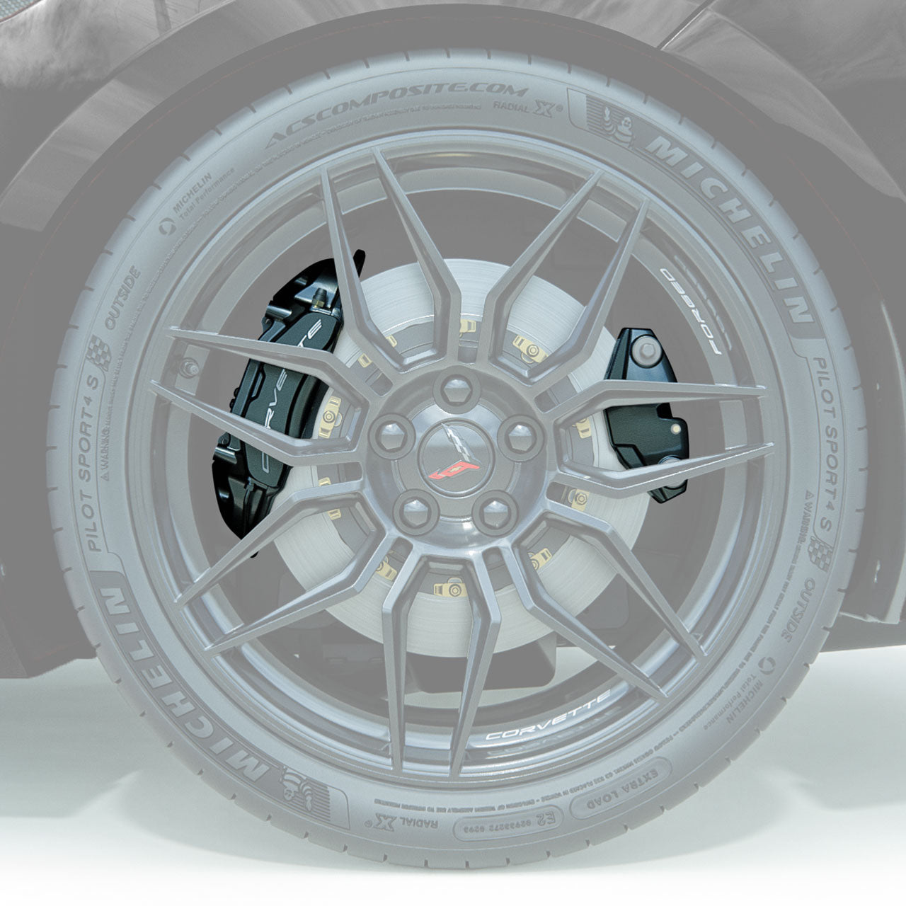 C8 ZR1 Z06 E-ray Grand Sport E-Caliper Cover (PRE-ORDER)