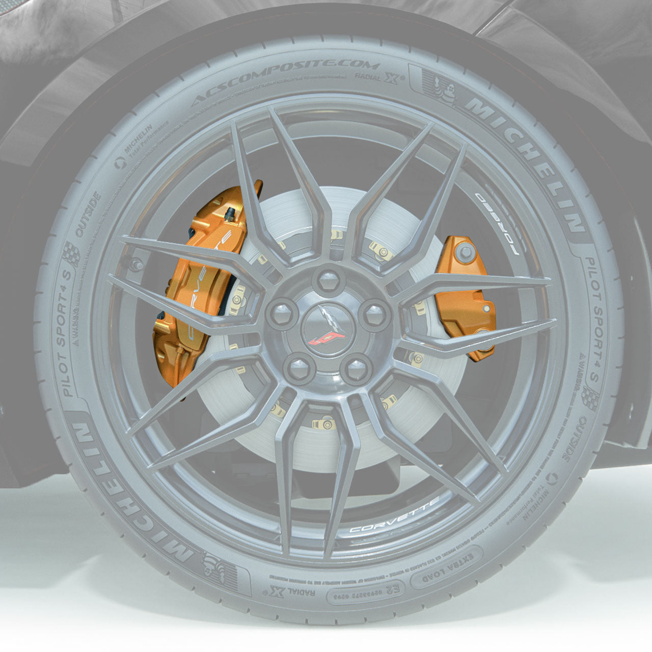 C8 ZR1 Z06 E-ray Grand Sport E-Caliper Cover (PRE-ORDER)