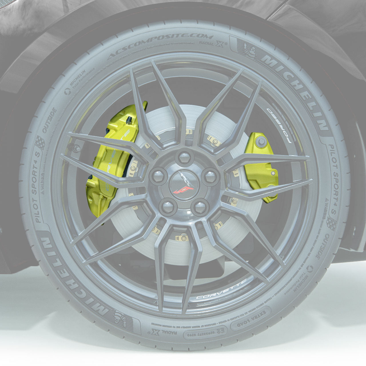 C8 ZR1 Z06 E-ray Grand Sport E-Caliper Cover (PRE-ORDER)