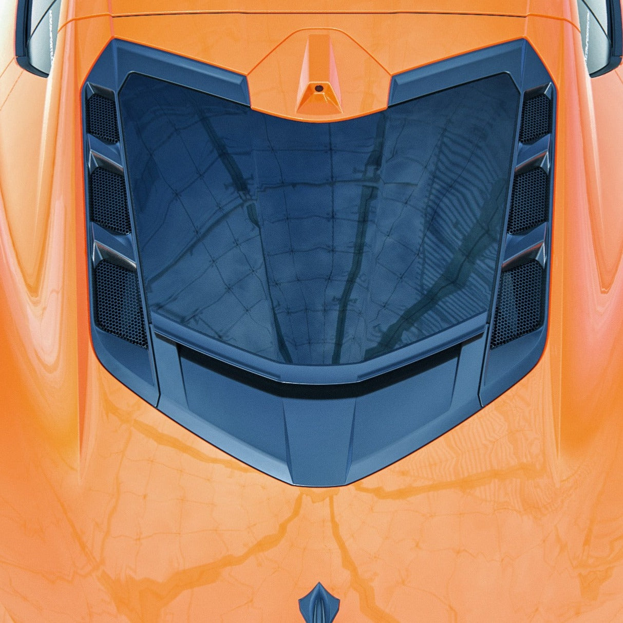 Rear Window Spoiler | C8 Corvette Coupe 2020+ | Carbon Flash Black | 50 ...