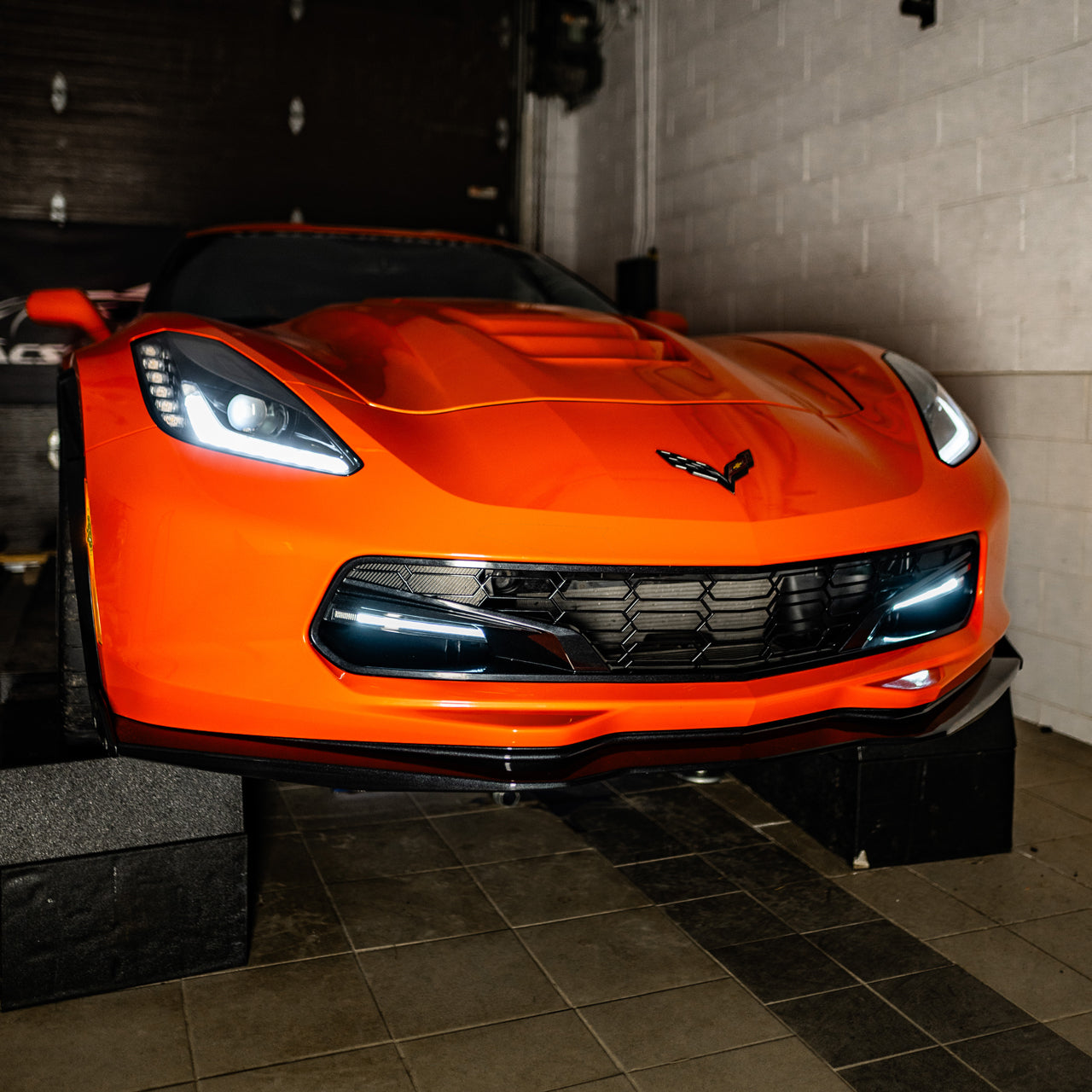 Five7 Front Grill with LED | C7 Corvette Z06, Grand Sport, Stingray ...