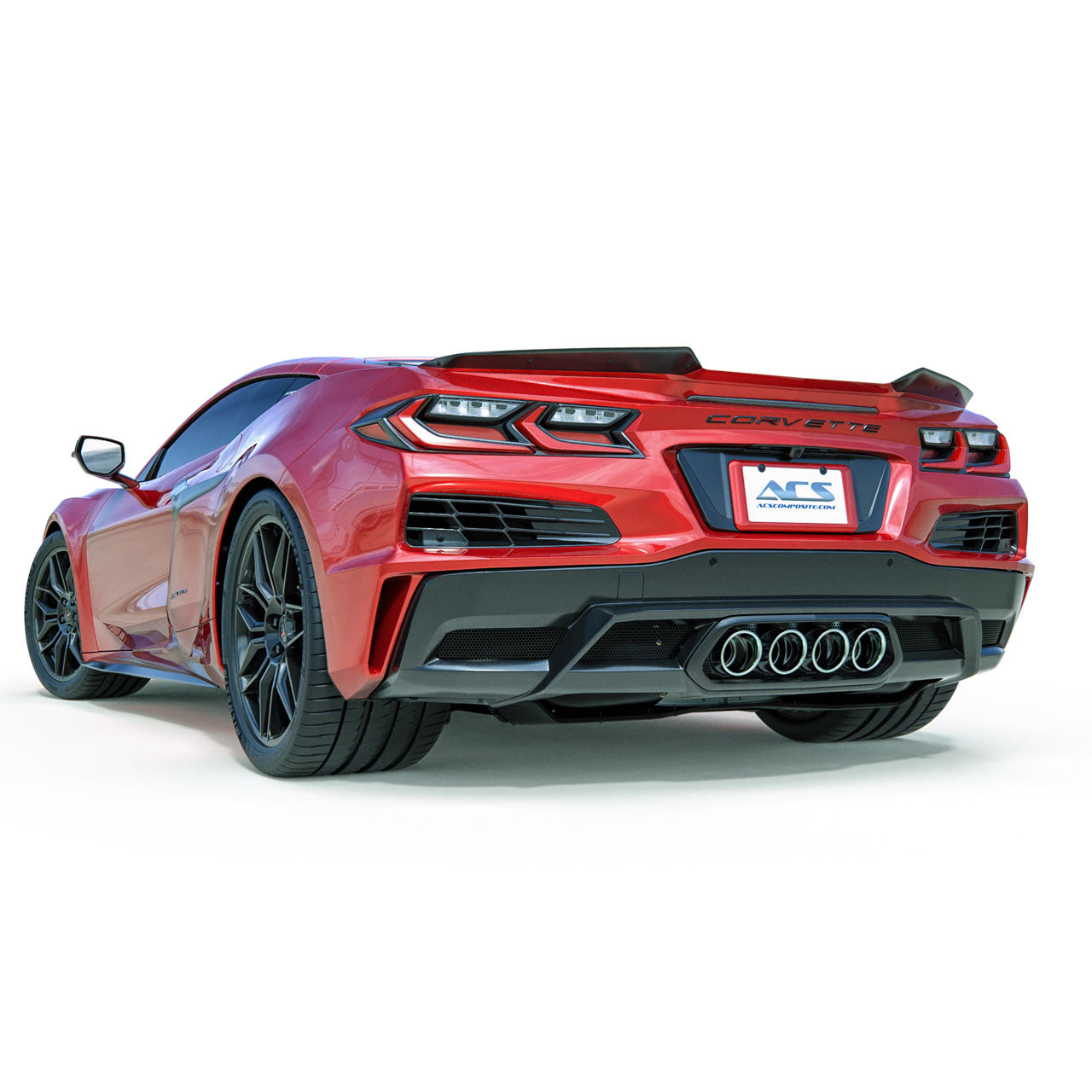 C8 Z06 E-Ray License Plate Filler