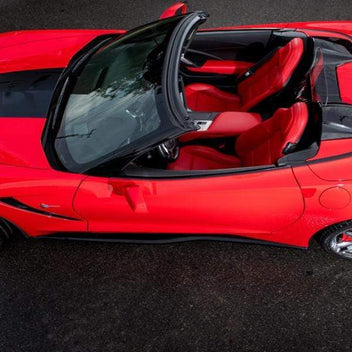 Zero7 Side Rockers | Carbon Flash Metallic Black | C7 Corvette Stingray ...