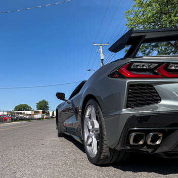 1VM Rockers | Carbon Flash Black | C8 Corvette Stingray | ACS Composite ...