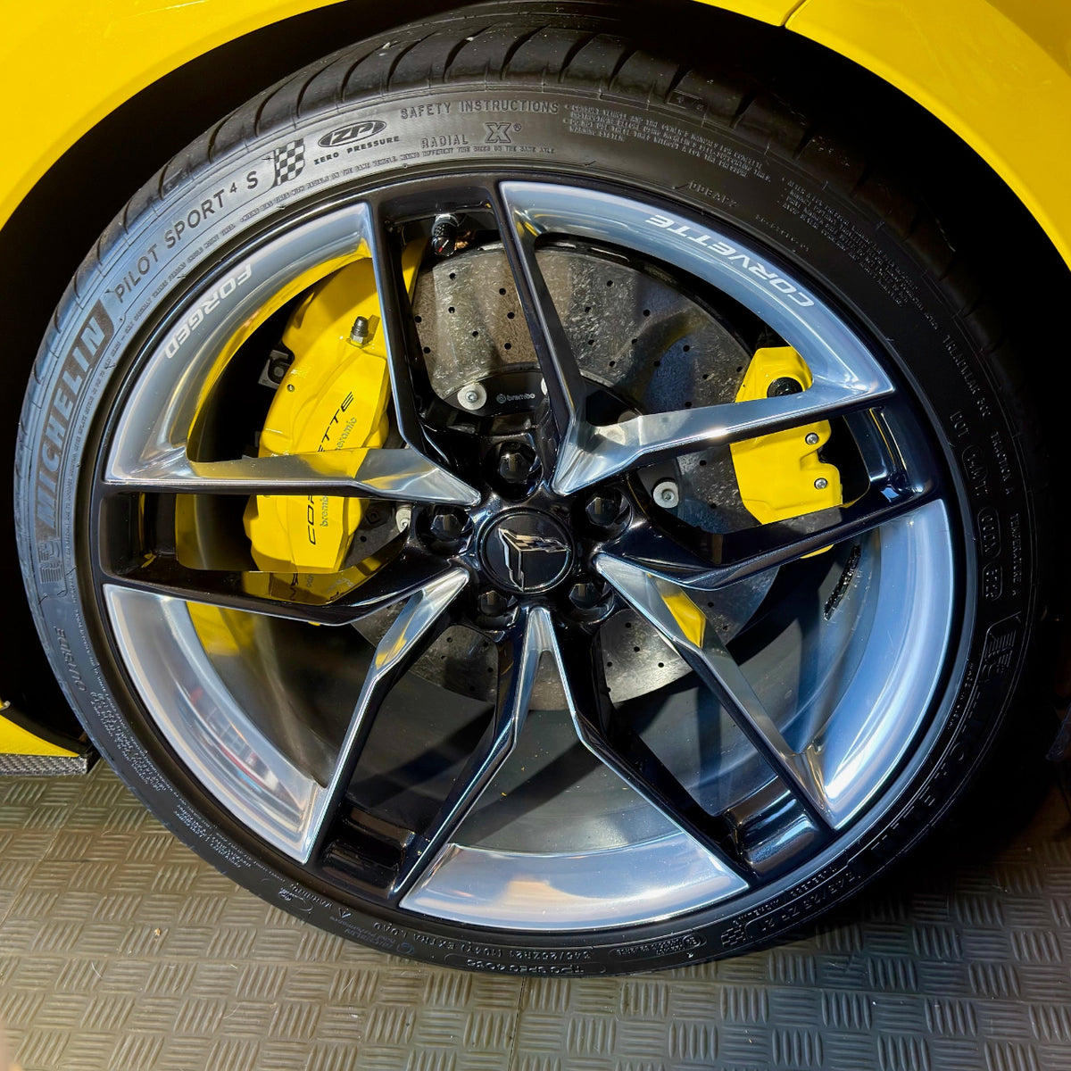 C8 ZR1 Z06 E-Ray Grand Sport E-Brake Caliper Cover