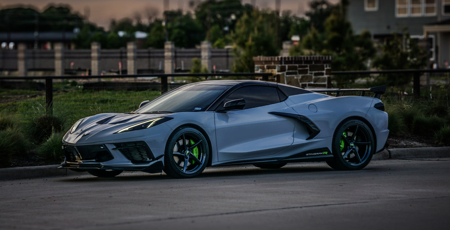 M8TRIXs 2023 Corvette Stingray 3LT in ceramic-matrix-gray