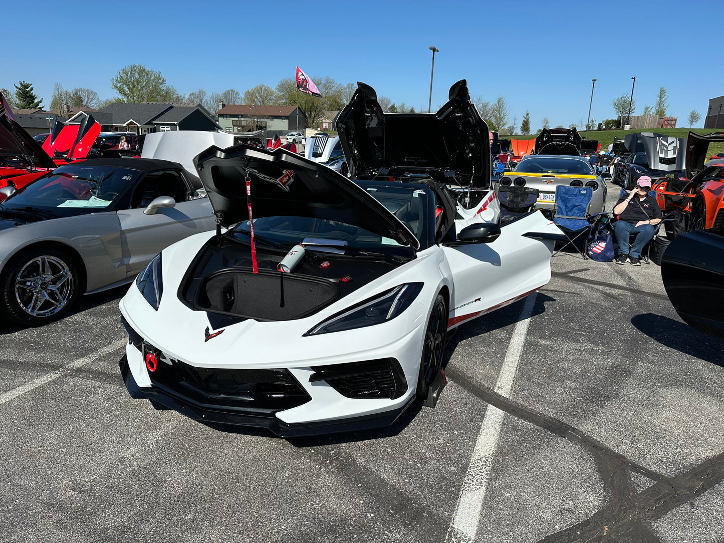 AVI8tors 2022 Corvette Stingray 3LT in arctic-white