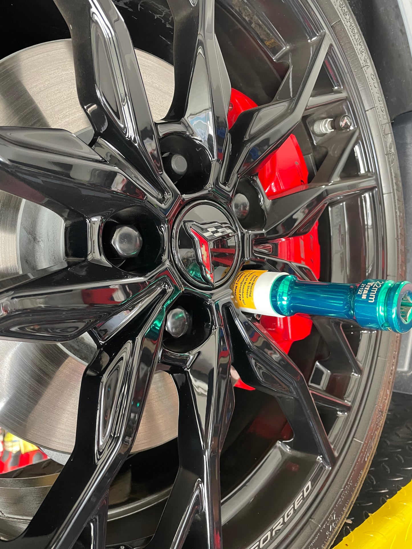 ACS Composite customer review image for C8 Black Wheel Lug Nuts