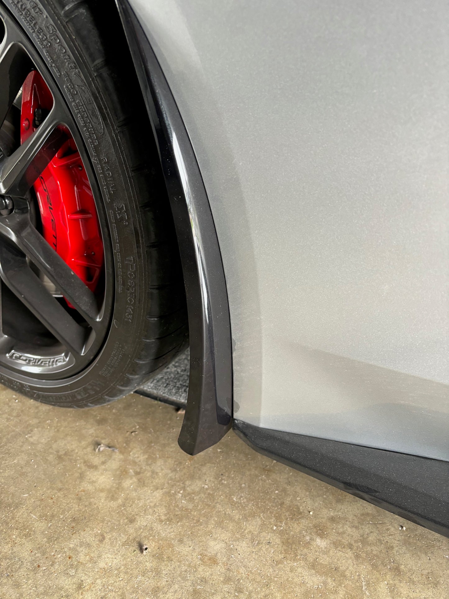 ACS Composite customer review image for C7 XL Front Wheel Rock Guards