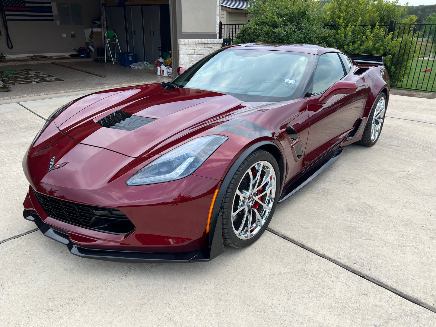 Dave Bs 2018 Corvette Grand Sport 2LT in long-beach-red-metallic