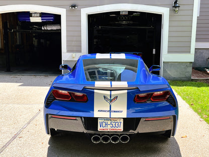 2016 Corvette Builds 2016 Corvette Stingray 3LT in laguna-blue