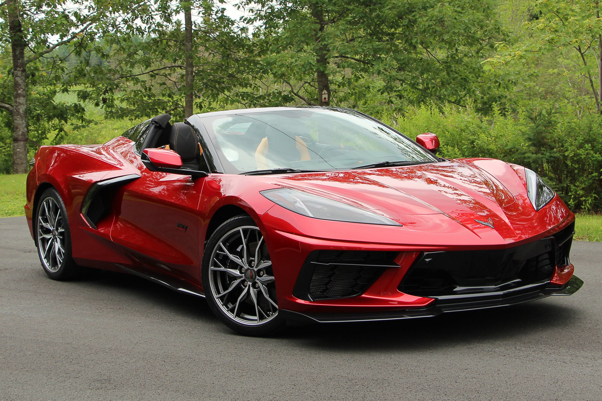  Kenneth Murphys 2023 Corvette Stingray 1LT in red-mist-metallic-tintcoat