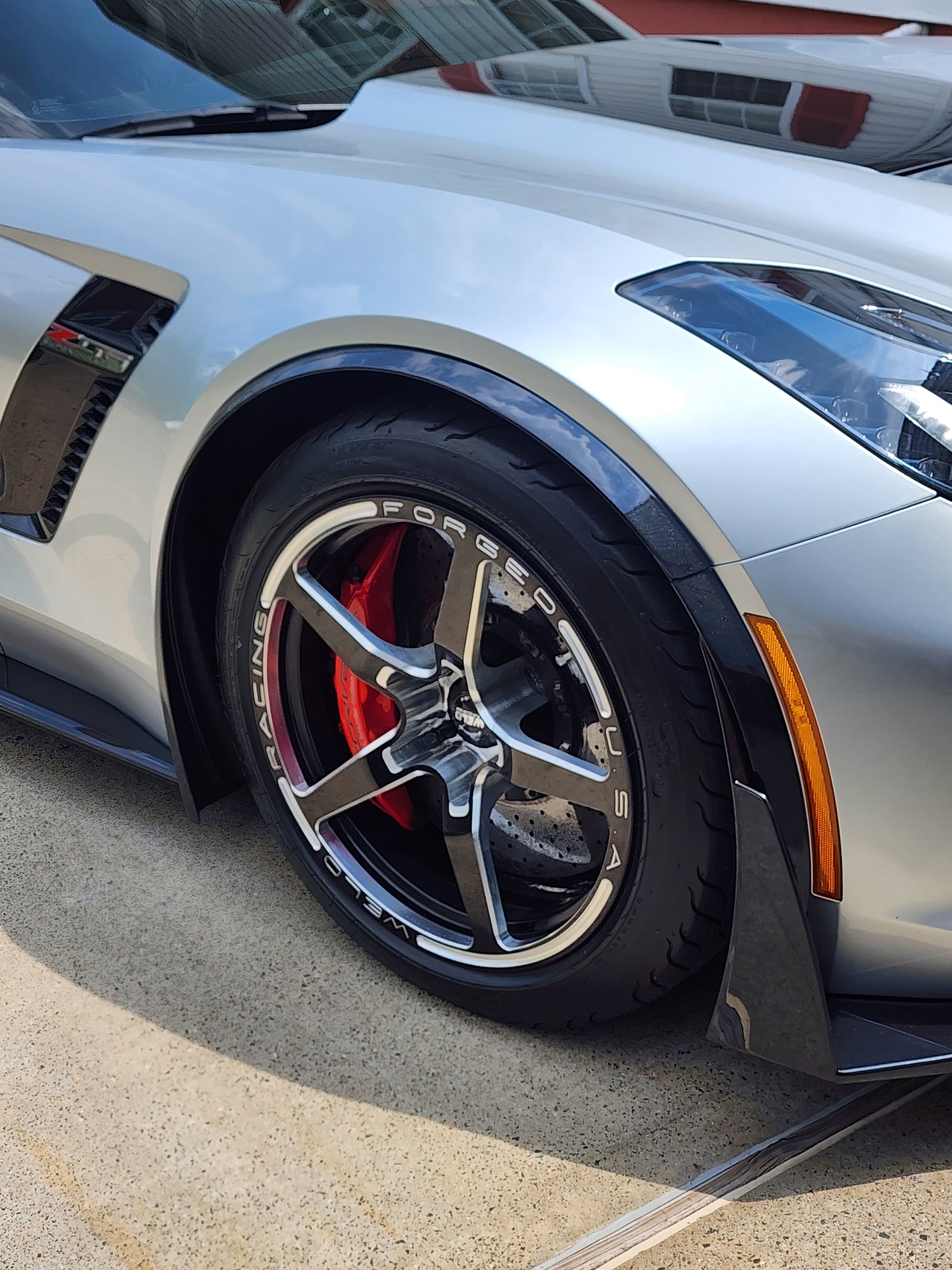 J Garcia 2018 C7 Z07s 2018 Corvette Z06 3LZ in blade-silver