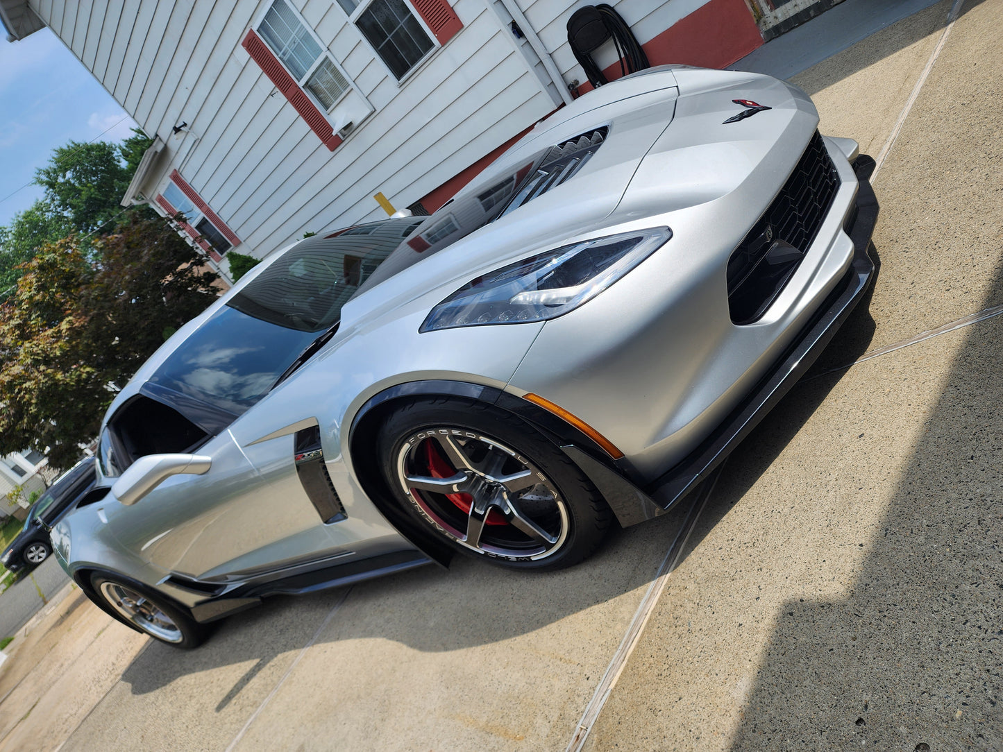 J Garcia 2018 C7 Z07s 2018 Corvette Z06 3LZ in blade-silver